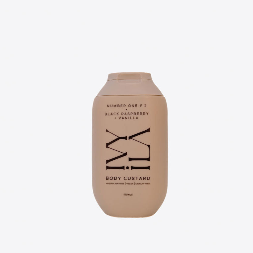 NUMBER ONE // I | BLACK RASPBERRY + VANILLA BODY CUSTARD