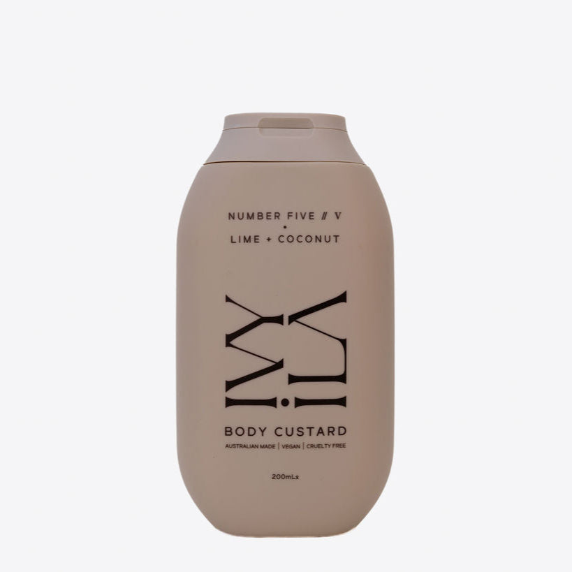 NUMBER FIVE // V | LIME + COCONUT BODY CUSTARD