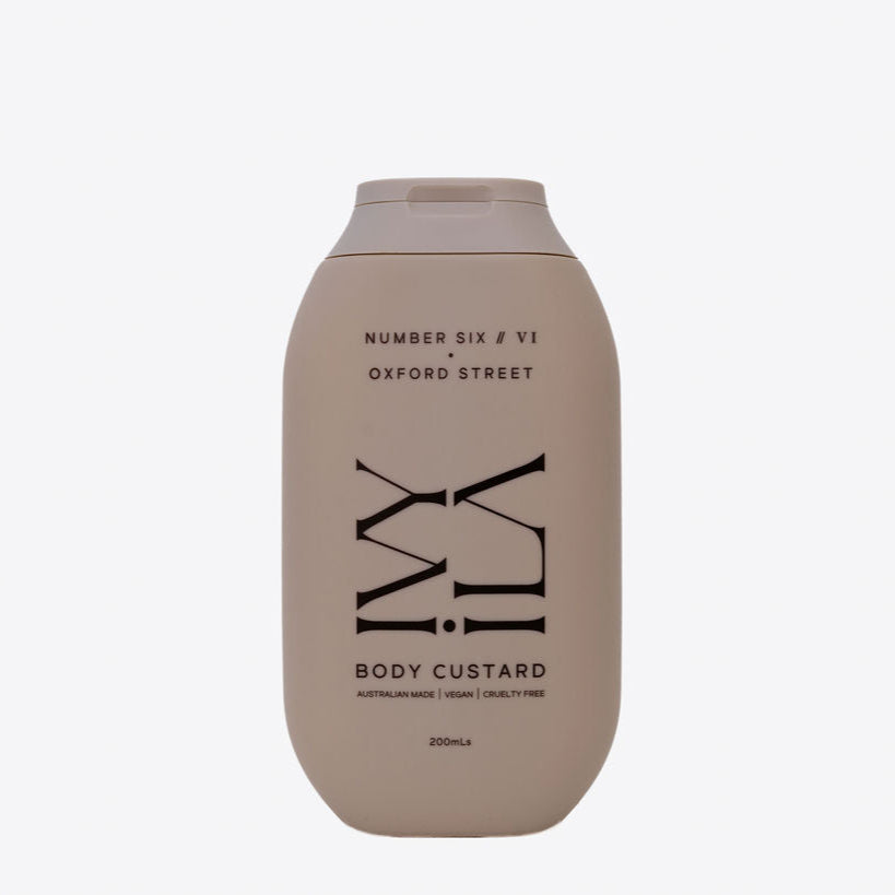 NUMBER SIX // VI | OXFORD STREET BODY CUSTARD