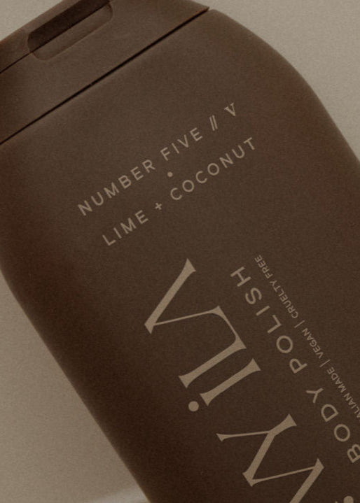 NUMBER FIVE // V | LIME + COCONUT BODY POLISH