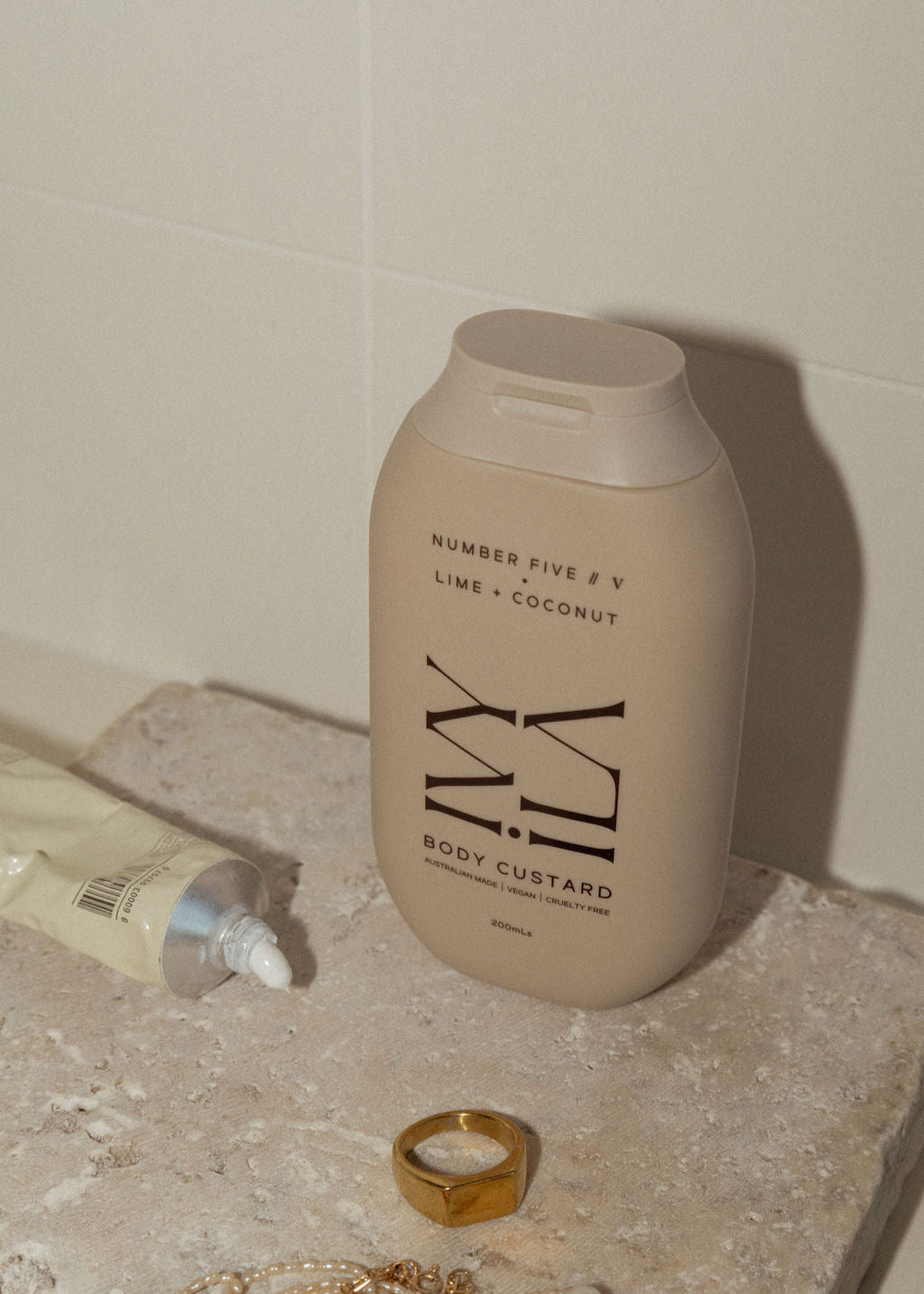 NUMBER FIVE // V | LIME + COCONUT BODY CUSTARD